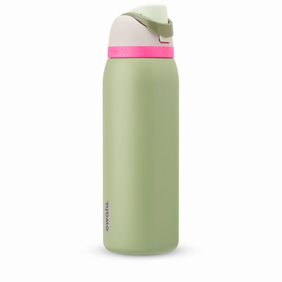 Owala 40oz FreeSip® Water Bottles Green | 1048-DEYRI